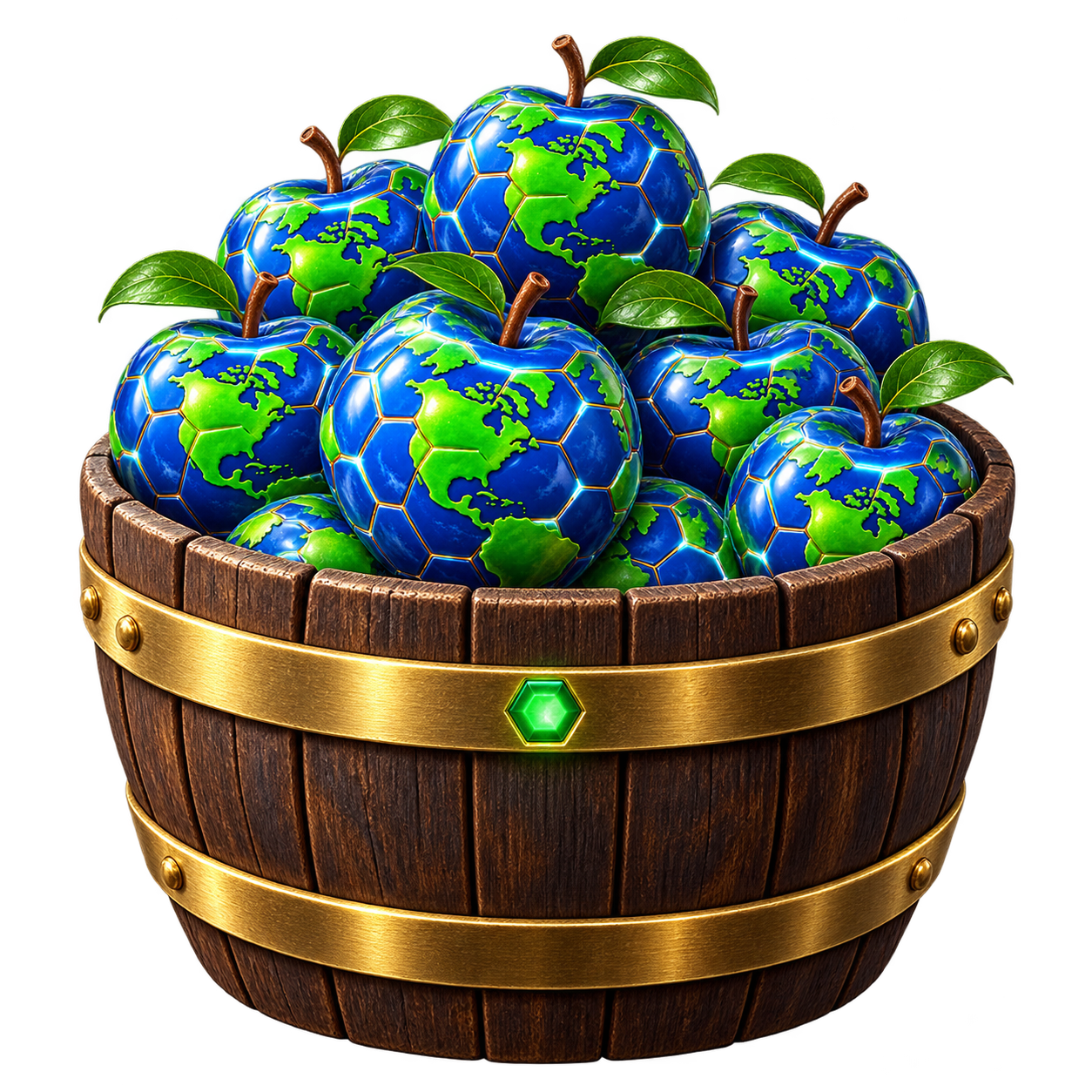 A barrel full of RIPPE Info Fruit — coming soon